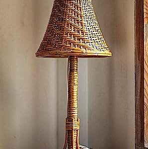 wooden lamp